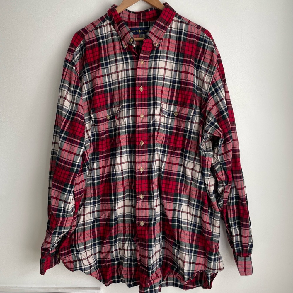 Ralph Lauren big and tall casual shirt.